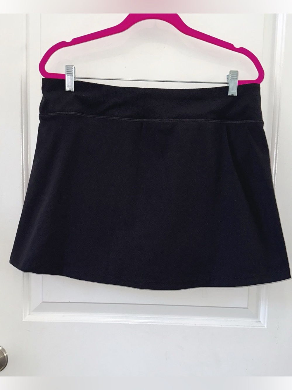 Reebok Black Knit Skort with built in shorts, size XL - Picture 4 of 7